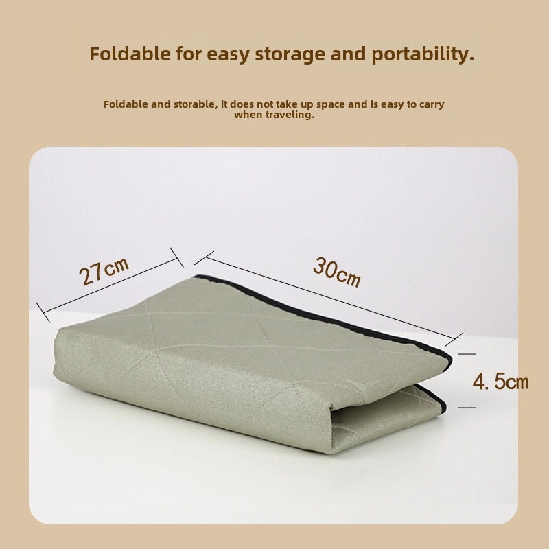 Foldable Thickened Ironing Pad Hanging Behind Door Portable Insulation Cloth Home Ironing Board | Home & Living