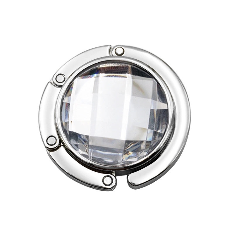 Acrylic Gem Hanging Bag Hook for Ladies - Multi-color Desktop & Fireplace Christmas Stocking Holder | Home & Kitchen Accessories