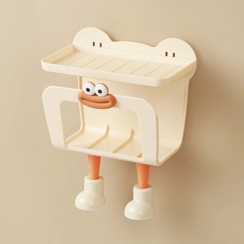 Minimalist Cartoon Style Solid Color ABS Tissue Box Holder|Home Decor & Accessories