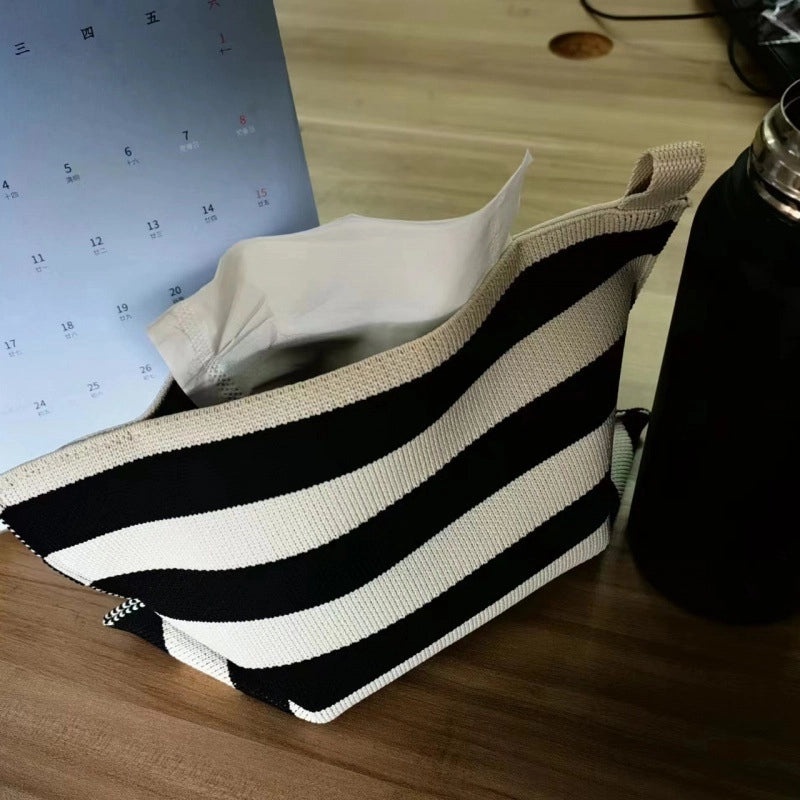 Nordic Lattice Heart Tulip Pattern Polyester Food Storage Containers|Kitchen Storage & Organization