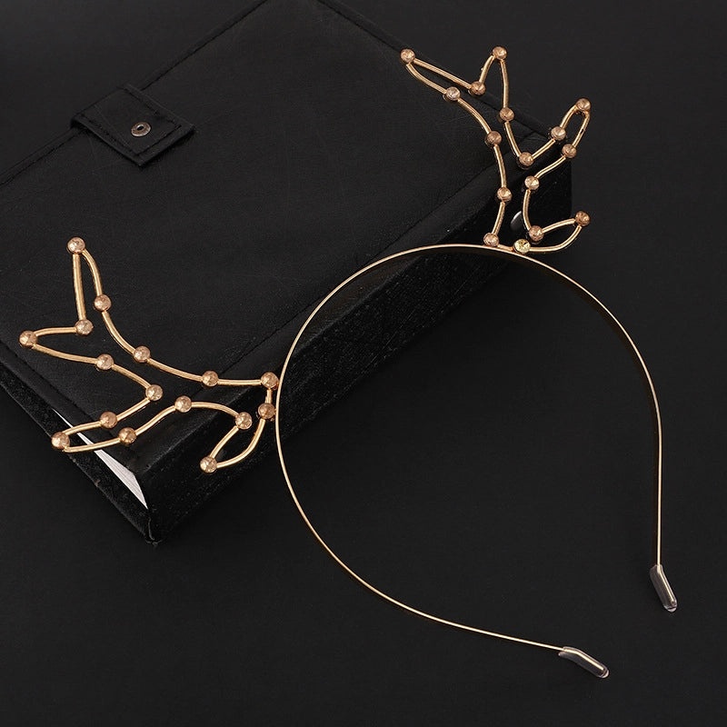 Minimalist Alloy Antler Earrings for Daily Wear and Festivals|Jewelry & Accessories