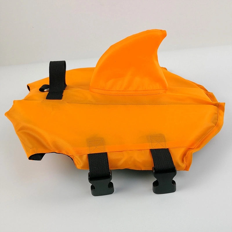 Large & Small Dog Shark Fin Life Jacket Pet Swimsuit Tide Brand Safety Vest|Pet Supplies - Dog Apparel & Accessories
