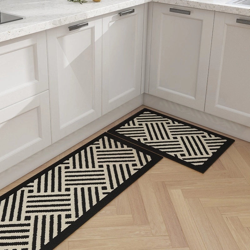 High-Quality Absorbent Non-Slip Kitchen Floor Mat Oil-Resistant Stain-Repellent Modern Bathroom Rug|Home & Kitchen Rugs