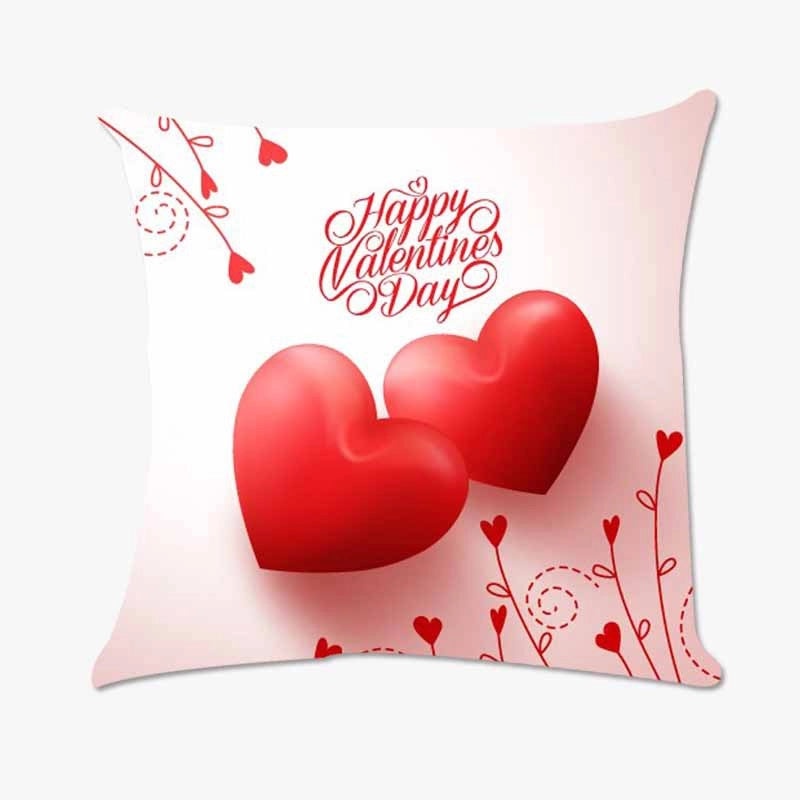 Valentine's Day Minimalist Letter Pillowcases for Couch and Sofa Super Soft Decorative Covers|Home Decor Cushions