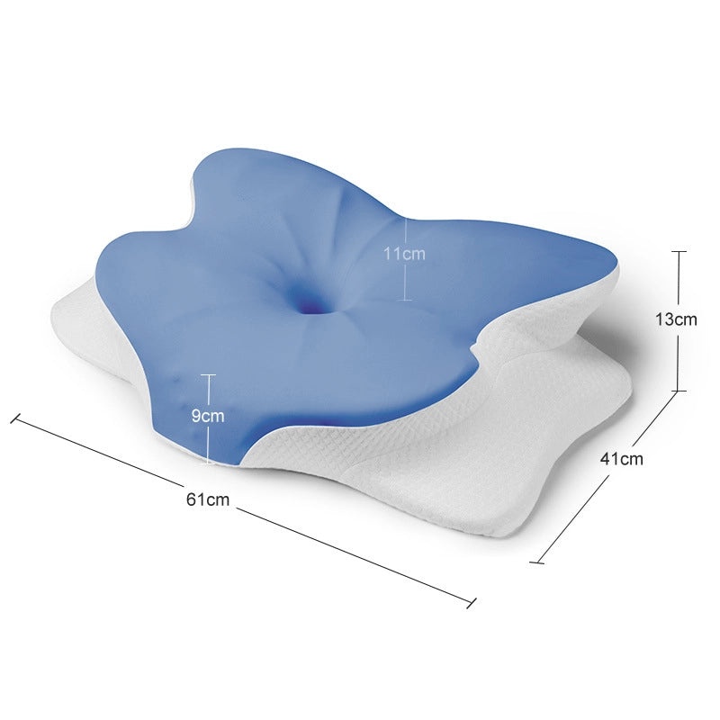 Comfortable Color Block Memory Foam Pillow for Everyday Use|Home & Bedding