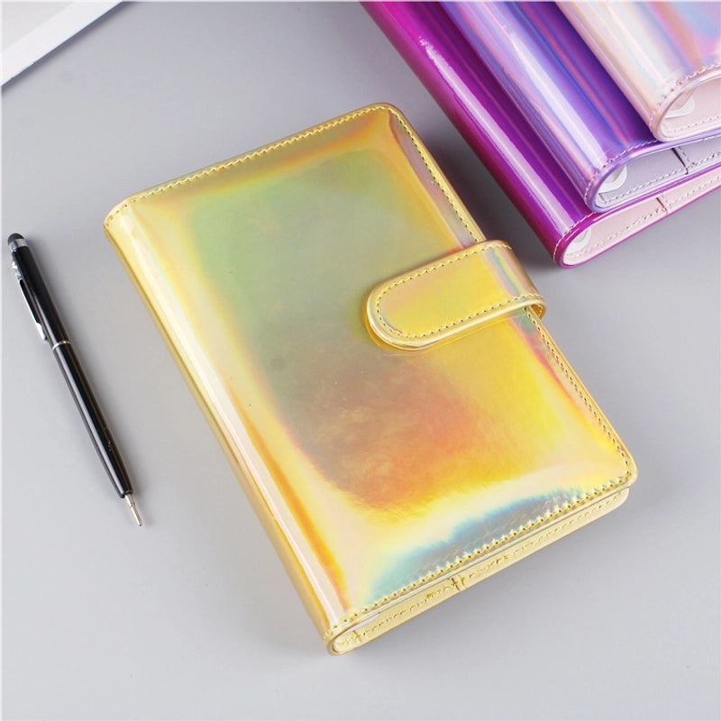 Solid Color Spiral Notebook with PU Leather Cover for School Learning|Stationery & Office Supplies