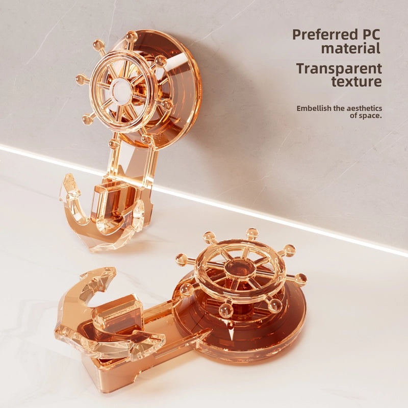 Rotating Strong Suction Cup Hook for Bathroom Kitchen Towel Storage | Home Organization Hooks