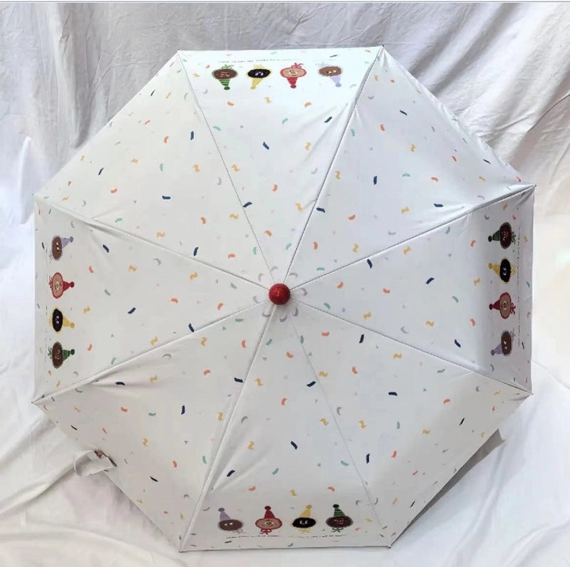 Haru Folding Designer Sun Umbrella for Women | High-grade UV Protection, Automatic, Dual-use | Women's Accessories|Umbrellas