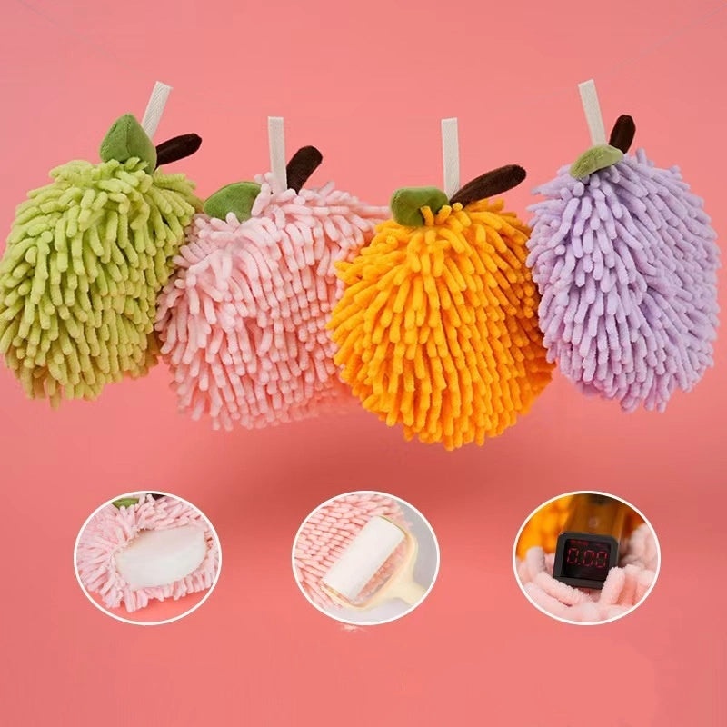 Adorable Chenille Towels with Fruit Designs|Home & Kitchen Textiles