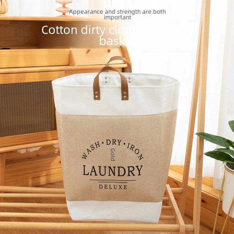 Foldable Laundry Basket Large Capacity Fabric Storage Bin for Clothes Toys Household Organizer|Home & Living Storage & Organization