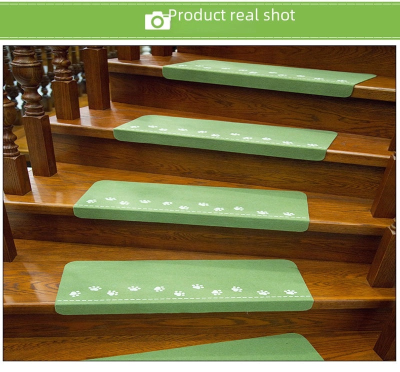 Luminous Non-slip Stair Step Mat Self-adhesive PVC Floor Rug Adhesive-free Stair Carpet|Home Decor Flooring Accessories