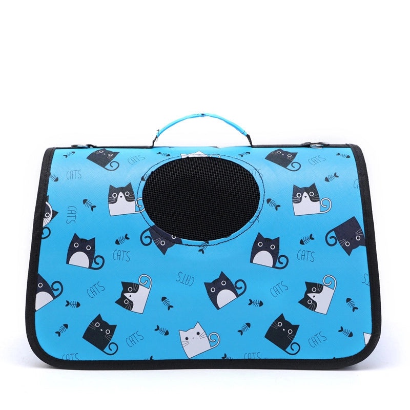 Foldable Space Capsule Pet Carrier Backpack for Small Dogs and Cats Portable Outing Cage Bag|Pet Carriers & Travel Gear
