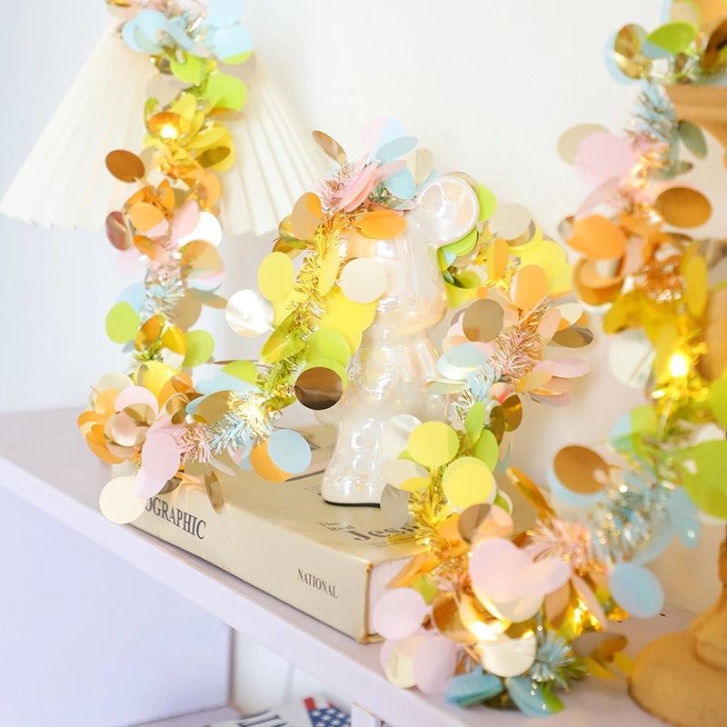 Valentine's Day Romantic Round LED String Lights Plastic Date Night Decor | Home & Garden Lighting