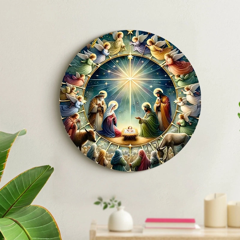 Minimalist Wooden Human Figure Christmas Party Decoration Travel Selfie Casual Elegant 1 Piece|Home Decor & Party Supplies