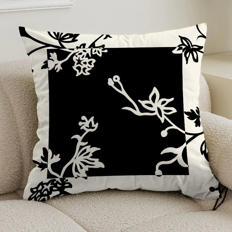 Plush Floral Velvet Cushion Covers for Sofa & Couch Decor|Home Decor