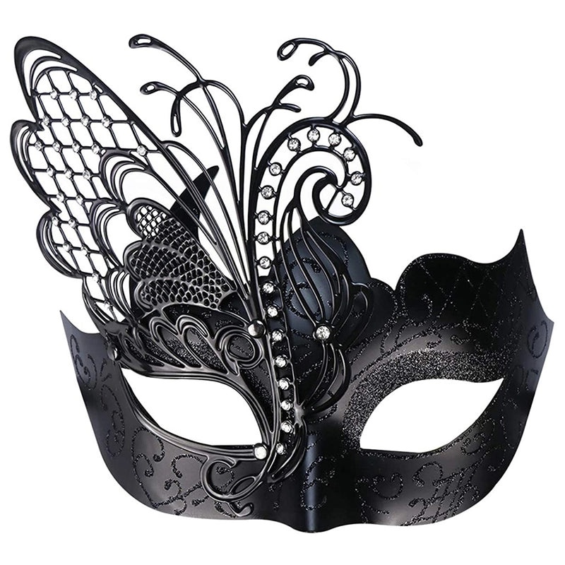 Elegant Minimalist Butterfly Party Accessory Plastic Metal for Halloween Easter Mardi Gras | Party Supplies