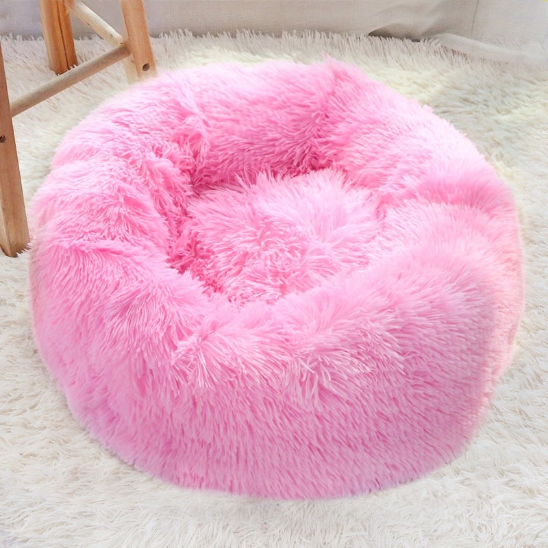 Long Velvet Pet Nest for Cats and Small Dogs | Pet Beds & Accessories