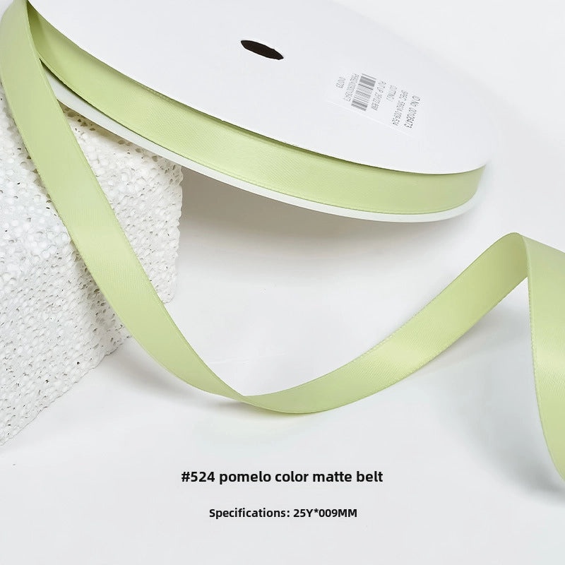 Yao Ming Han Style Milk Silk Ribbon Bow Hair Accessory Korean Full-matte Floral Packaging Belt|Hair Accessories