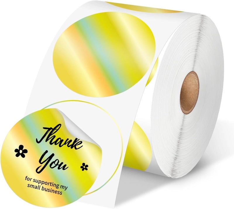 Phomemo Round Waterproof Thermal Label Paper Self-Adhesive Electronic Logistics Shipping Labels|打印耗材