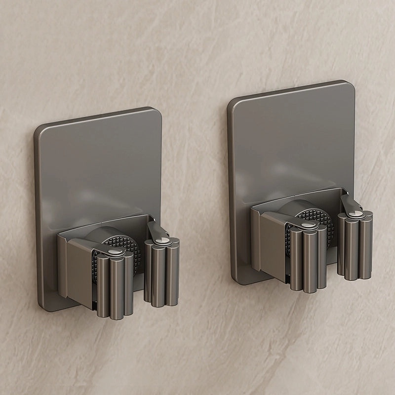 Punch-free Wall Mop Hook Strong Adhesive Broom Hanger Organizer|Home Storage & Organization