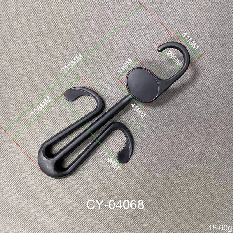 Durable Solid Color Plastic Hooks for Everyday Use|Home Organization & Storage Accessories