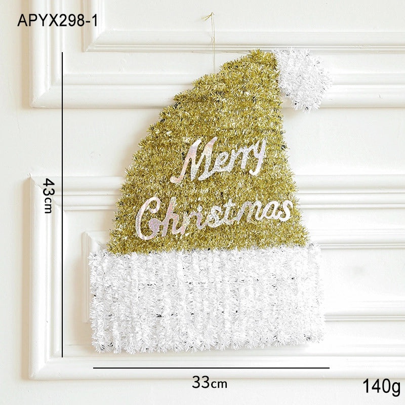 Hong Kong Heng New Christmas Ribbon Cone Tree Desktop Decoration Party Supplies Festive Atmosphere|Holiday Decorations