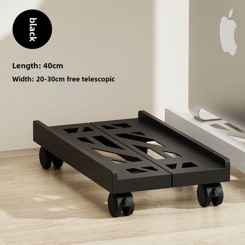 Retractable Desktop Computer Chassis Tray Removable Host Base Storage Rack|Computer Accessories