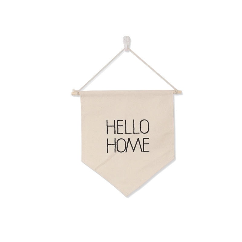 Cartoon Vacation Letter Fabric Hanging Ornaments Decorative Accessories | Home Decor & Party Supplies