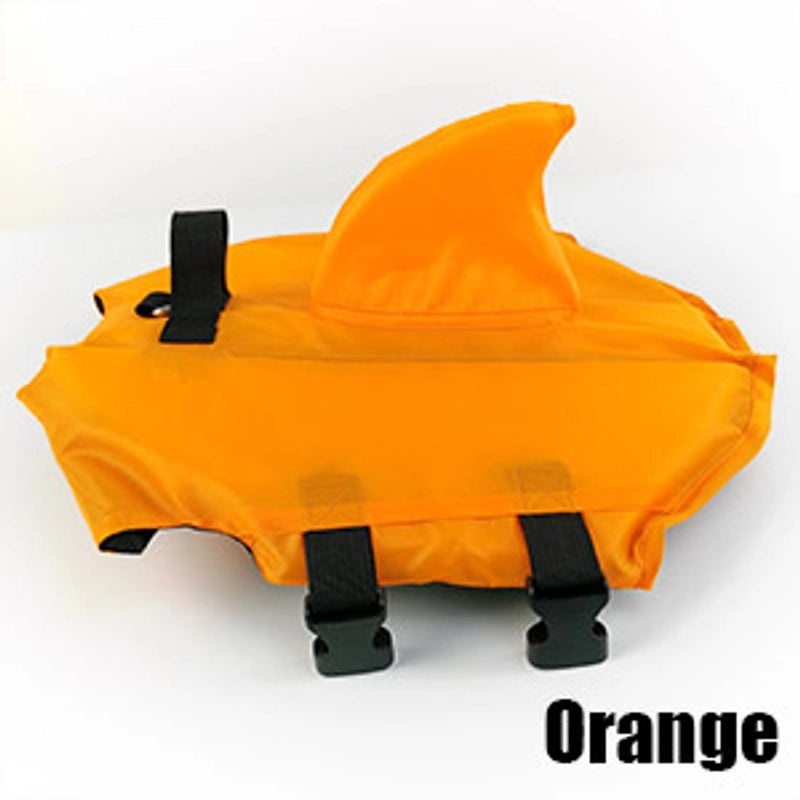 Large & Small Dog Shark Fin Life Jacket Pet Swimsuit Tide Brand Safety Vest|Pet Supplies - Dog Apparel & Accessories