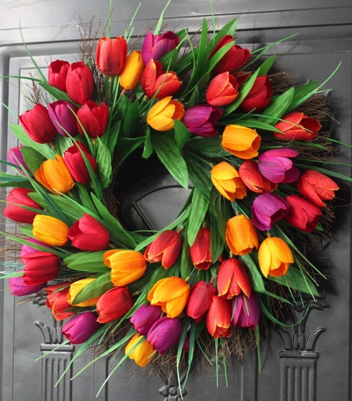 Artificial Silk Flower Wreath for Home Decor|Home Decoration