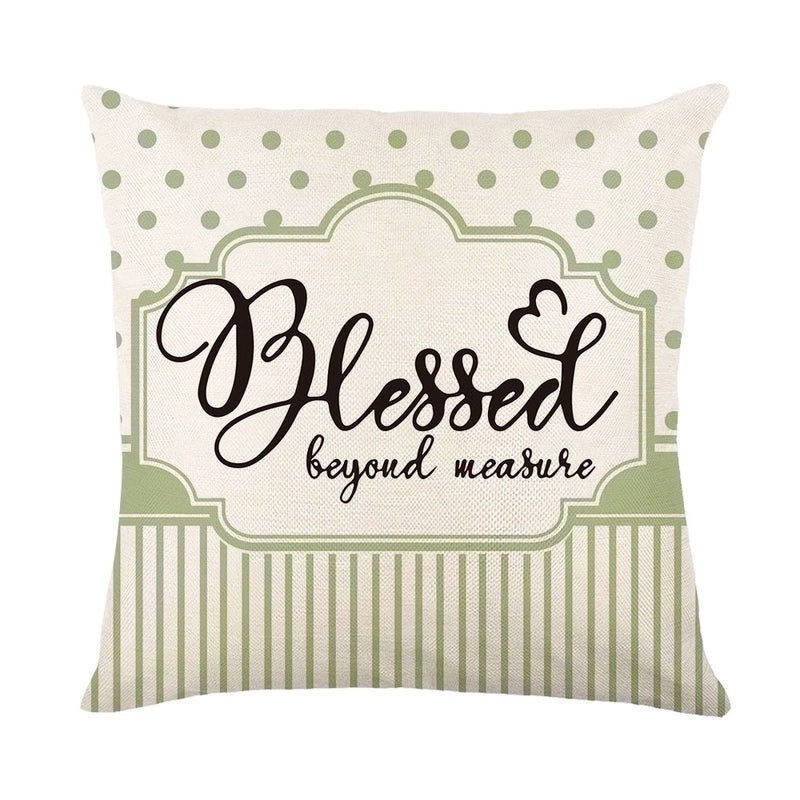 Minimalist Color Block Linen Pillow Covers for Vacation | Home Decor & Bedding