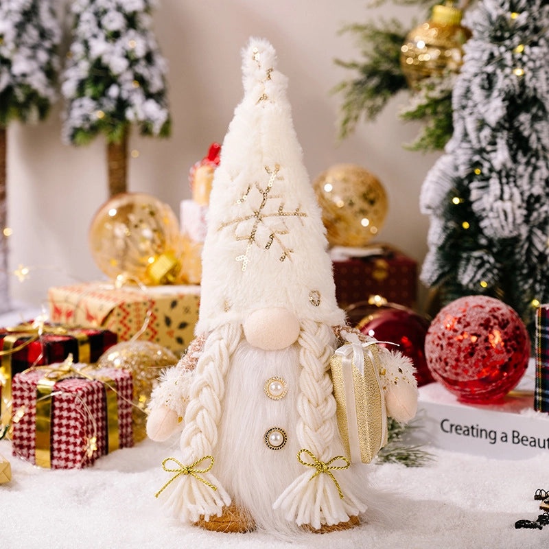 Christmas Rudolph Doll Table Decoration Cute Festive Party Ornament|Holiday Decor