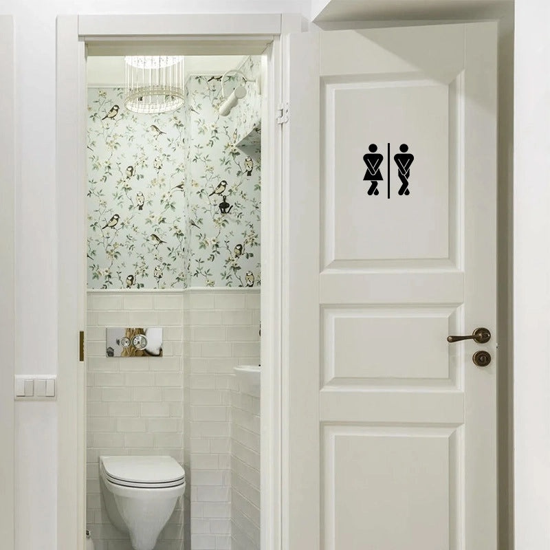 Casual Human Figure PVC Wall Decal Modern Wall Art for Home Decor | Home Decor & Wall Stickers