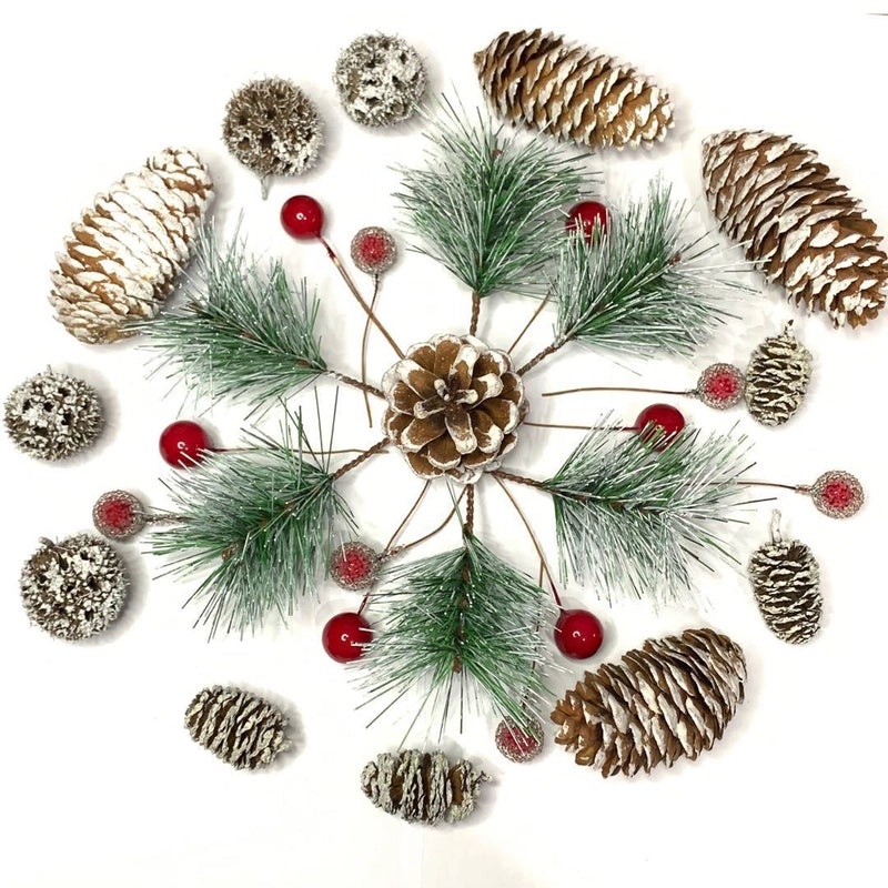 Festive Pine Cone Decorations for Christmas|Holiday Home Decor