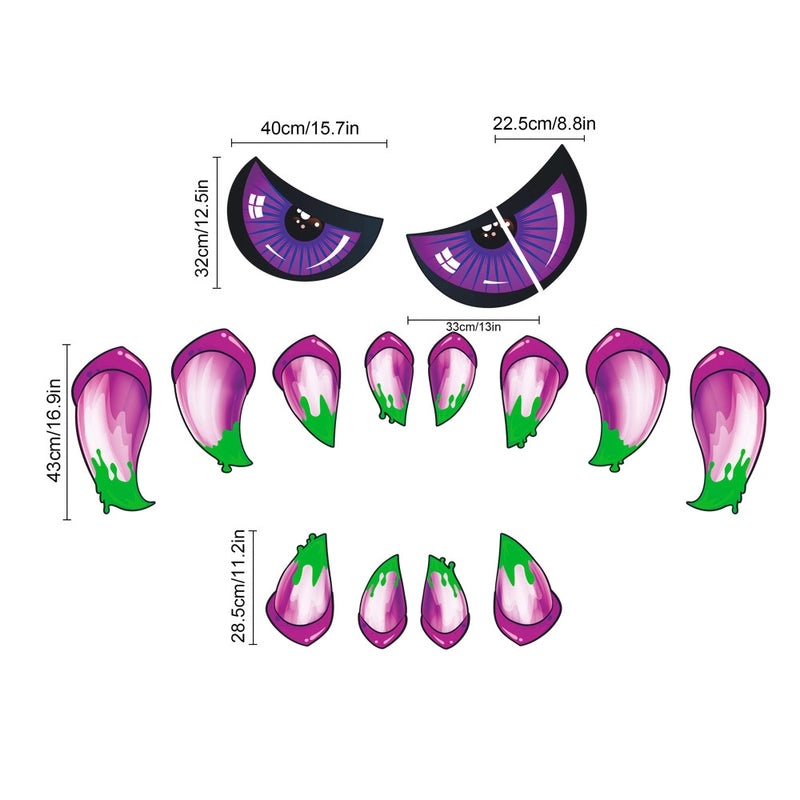 Adorable Cartoon PVC Wall Decal for Kids Room | Home Decor