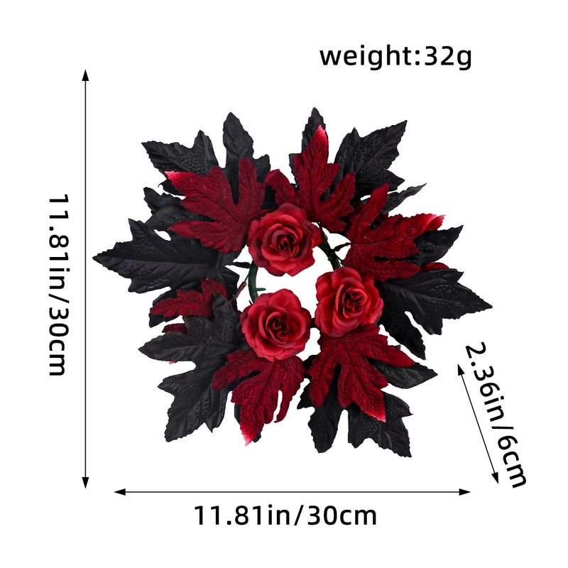 Halloween Maple Leaf Flower Decor Plastic Polyester|Home Decor Seasonal Accessories
