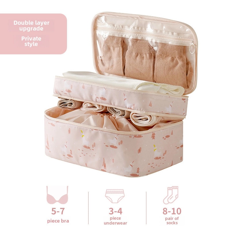 Travel Portable Underwear and Bra Organizer Bag | Luggage & Travel Accessories