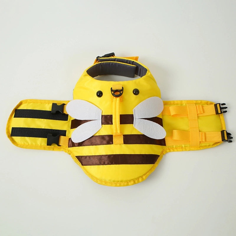 Customized Small Medium Dog Life Jacket Summer Adjustable Pet Swimsuit Safety Vest | Pet Supplies