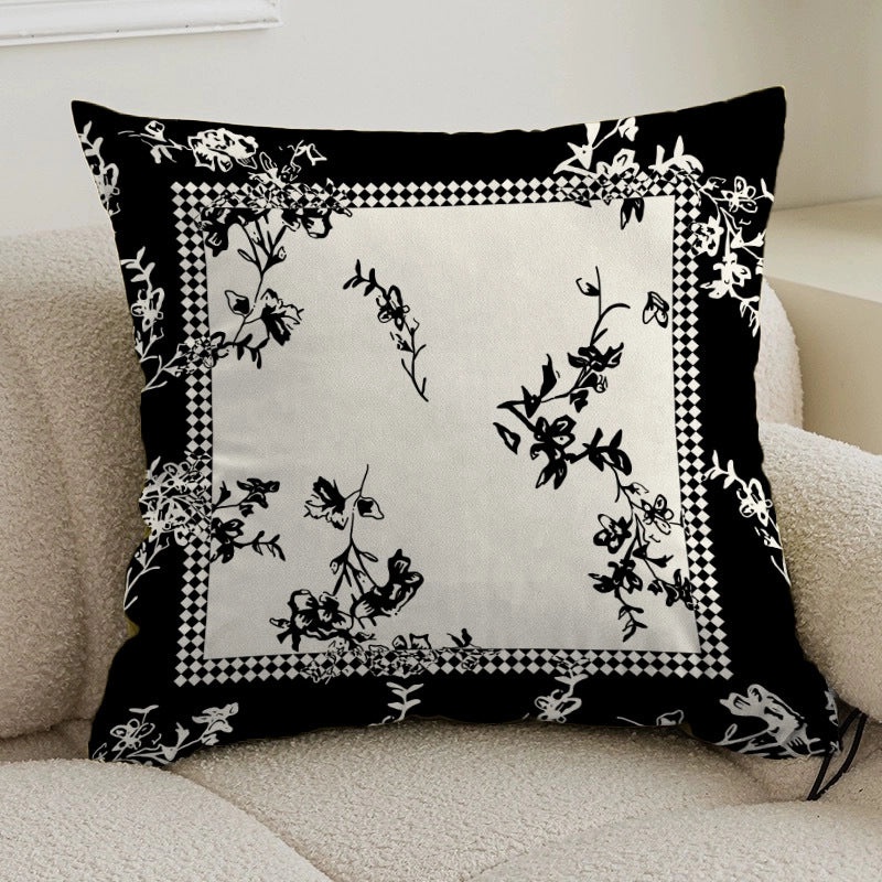 Plush Floral Velvet Cushion Covers for Sofa & Couch Decor|Home Decor