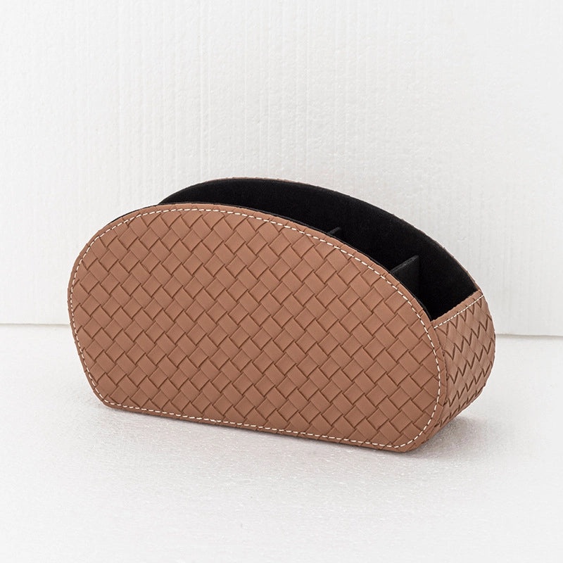 Classic Solid Color PU Storage Box for Daily Use|Home Storage & Organization