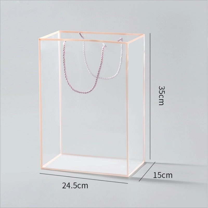 6 Pack Eco-Friendly Floral Wrapping Paper and Bags for Bouquets with Flower Box Liners|Flower Wrapping Materials