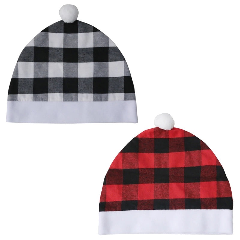 Christmas Plaid Thickened Car Back Cushion Chair Cover Soft Backrest Protector | Car Accessories