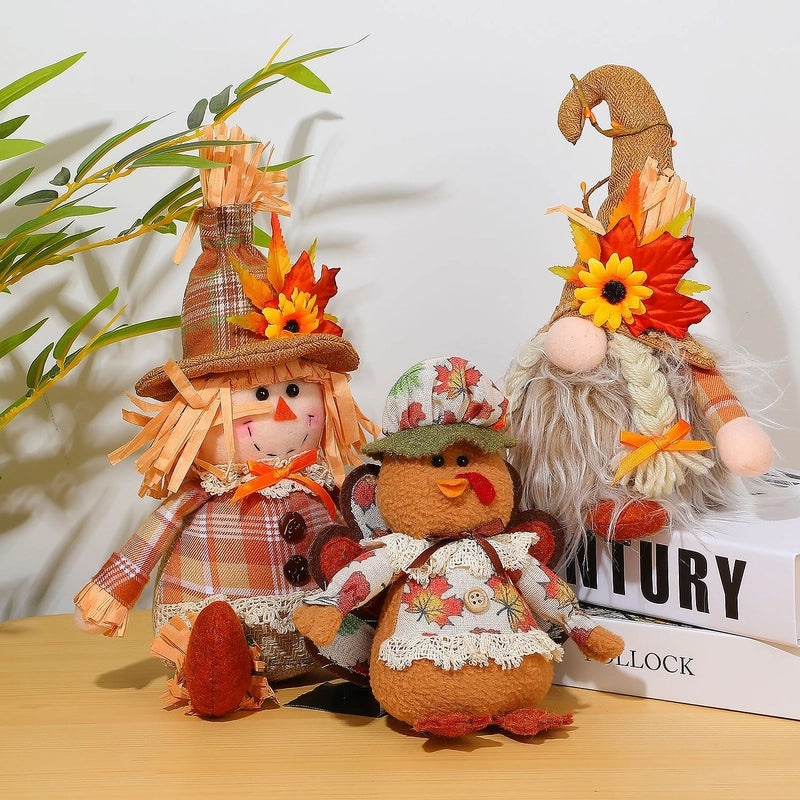 Adorable Handmade Doll Fabric Decorations|Home Decor & Craft Supplies