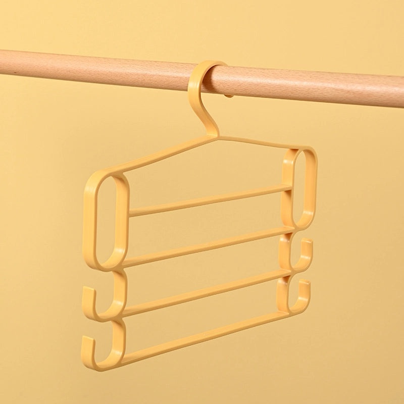 Multifunctional Pants Hanger with Clips for Household Storage | Home Organization