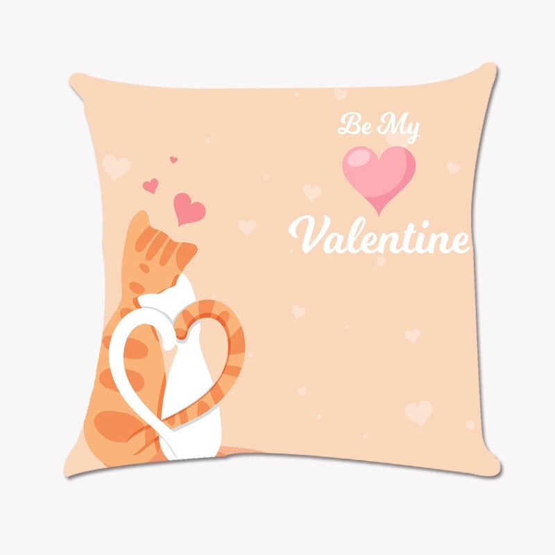 Valentine's Day Minimalist Letter Pillowcases for Couch and Sofa Super Soft Decorative Covers|Home Decor Cushions