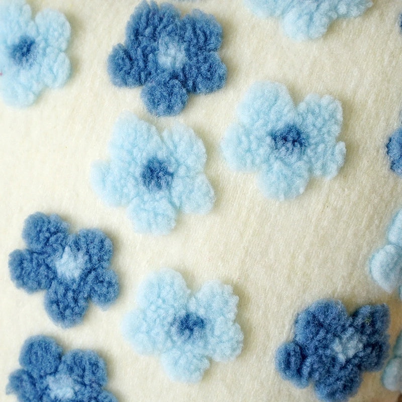 IG Style Floral Plush Pillow Cover Soft Cushion Case Bedding Accessories|Home Decor & Bedding