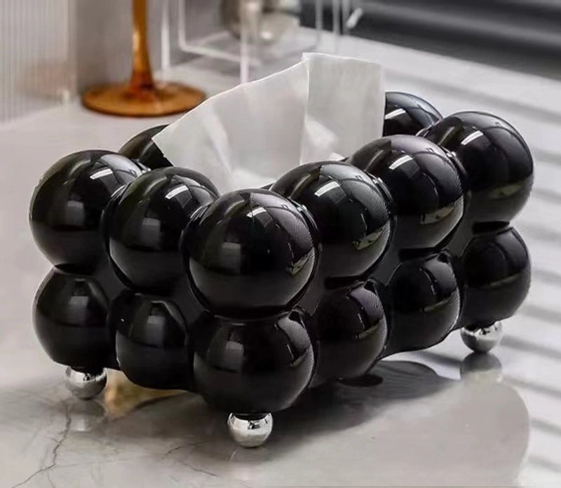 Cute Cotton Candy Design Tissue Box for Living Room Coffee Table | Home Decor & Tissue Holders