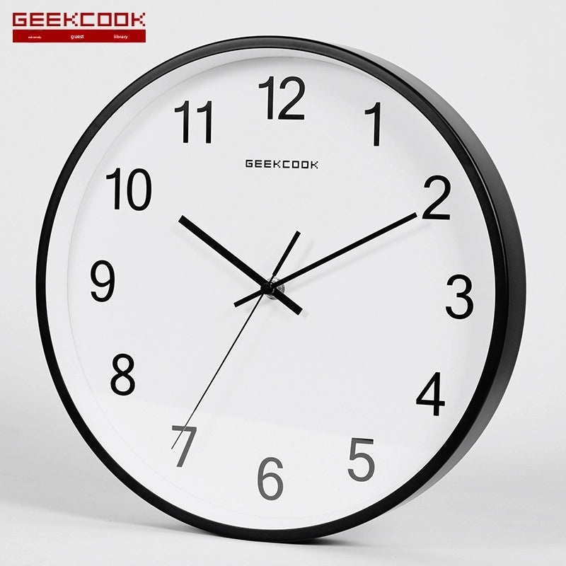 Minimalist Metal Silent Wall Clock | Home Decor Wall Clocks