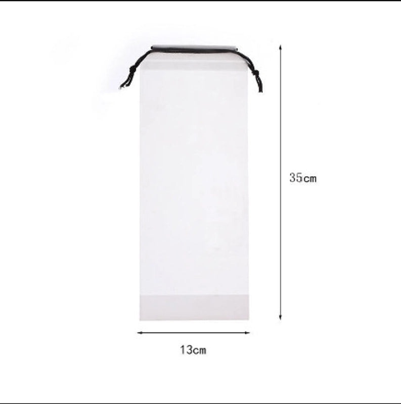 Simple Solid Color PE Storage Pouch|Storage Bags