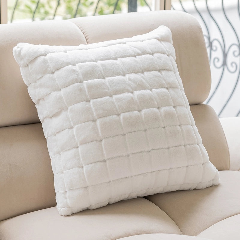 Italian Light Luxury Sofa Pillowcase Nordic Soft Cushion Cover Bedside Lumbar Support Pillowcase|Home Decor & Cushions